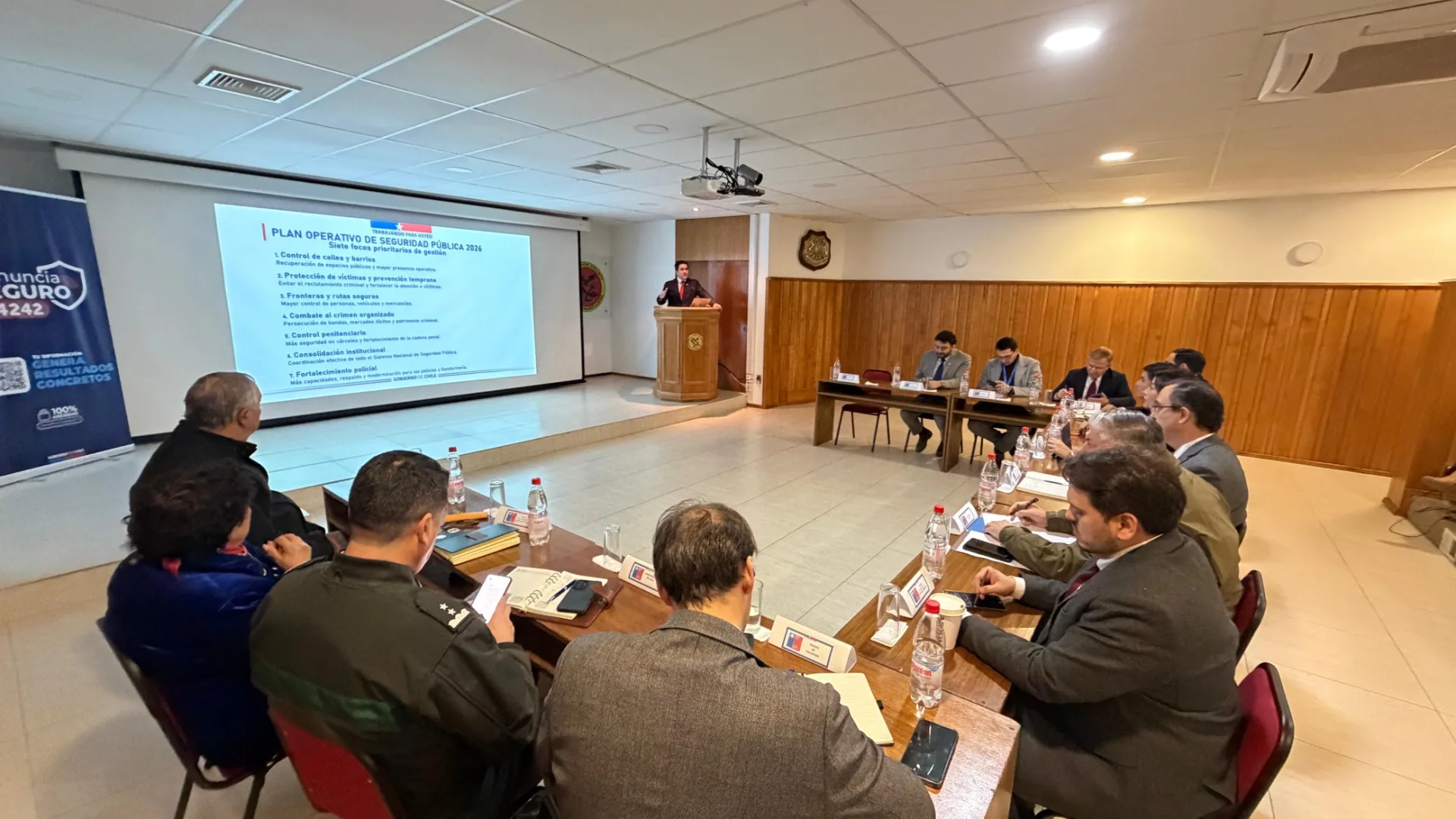 Consejo Regional de Seguridad fija plan de acción contra el tráfico de drogas y violencia intrafamiliar