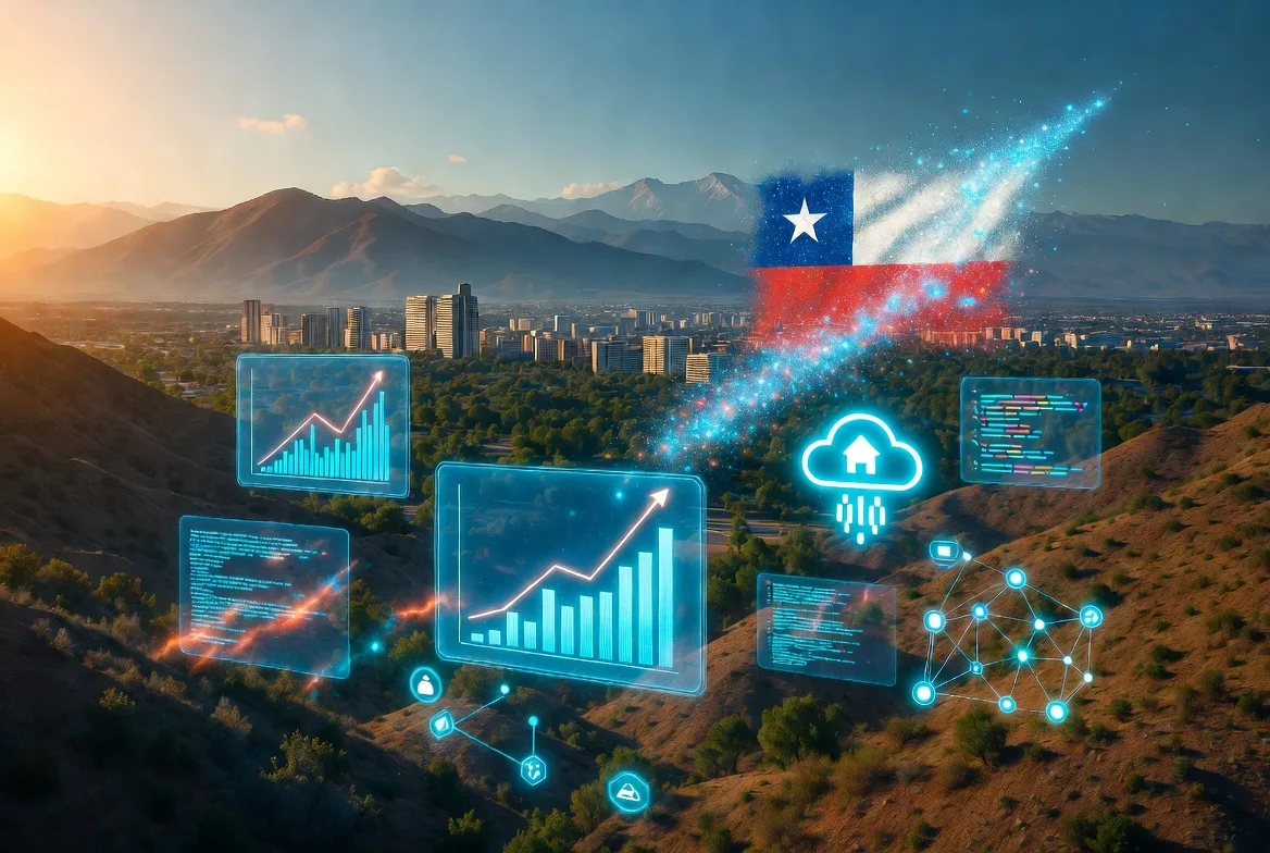 Chile rompe récords de venta de servicios digitales en 2025
