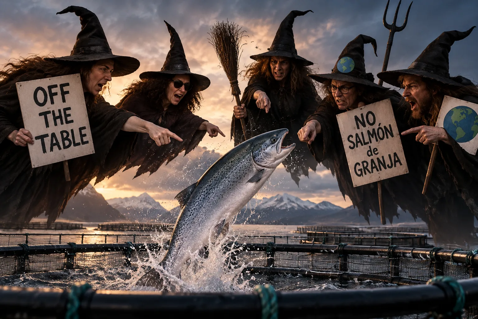 La salmonicultura y la nueva caza de brujas ambientalista (Por Claudio Andrade)
