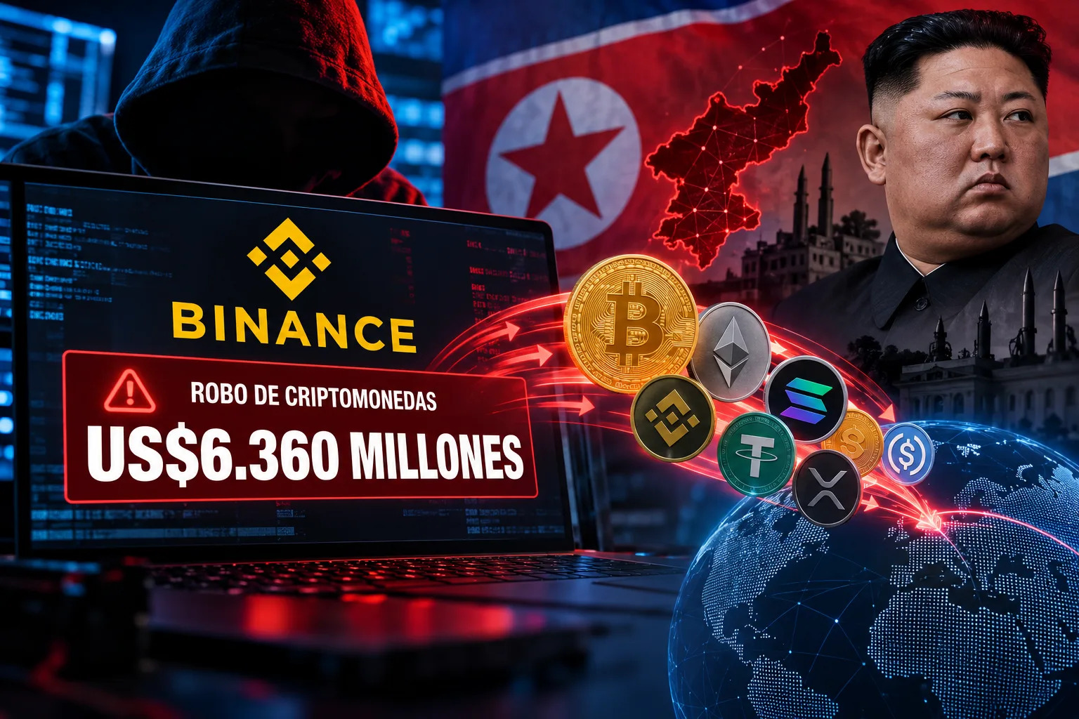 El mayor robo de criptomonedas de la historia: desaparecieron US$6.360 millones y sospechan de Corea del Norte